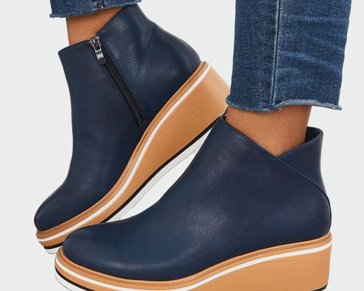 Ortopedické kožené boty