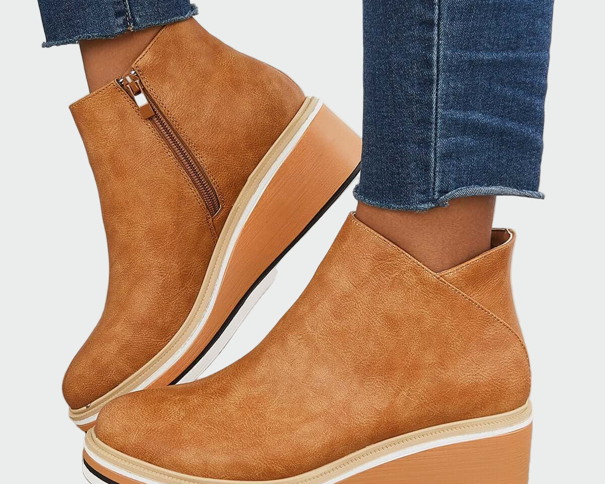 Ortopedické kožené boty