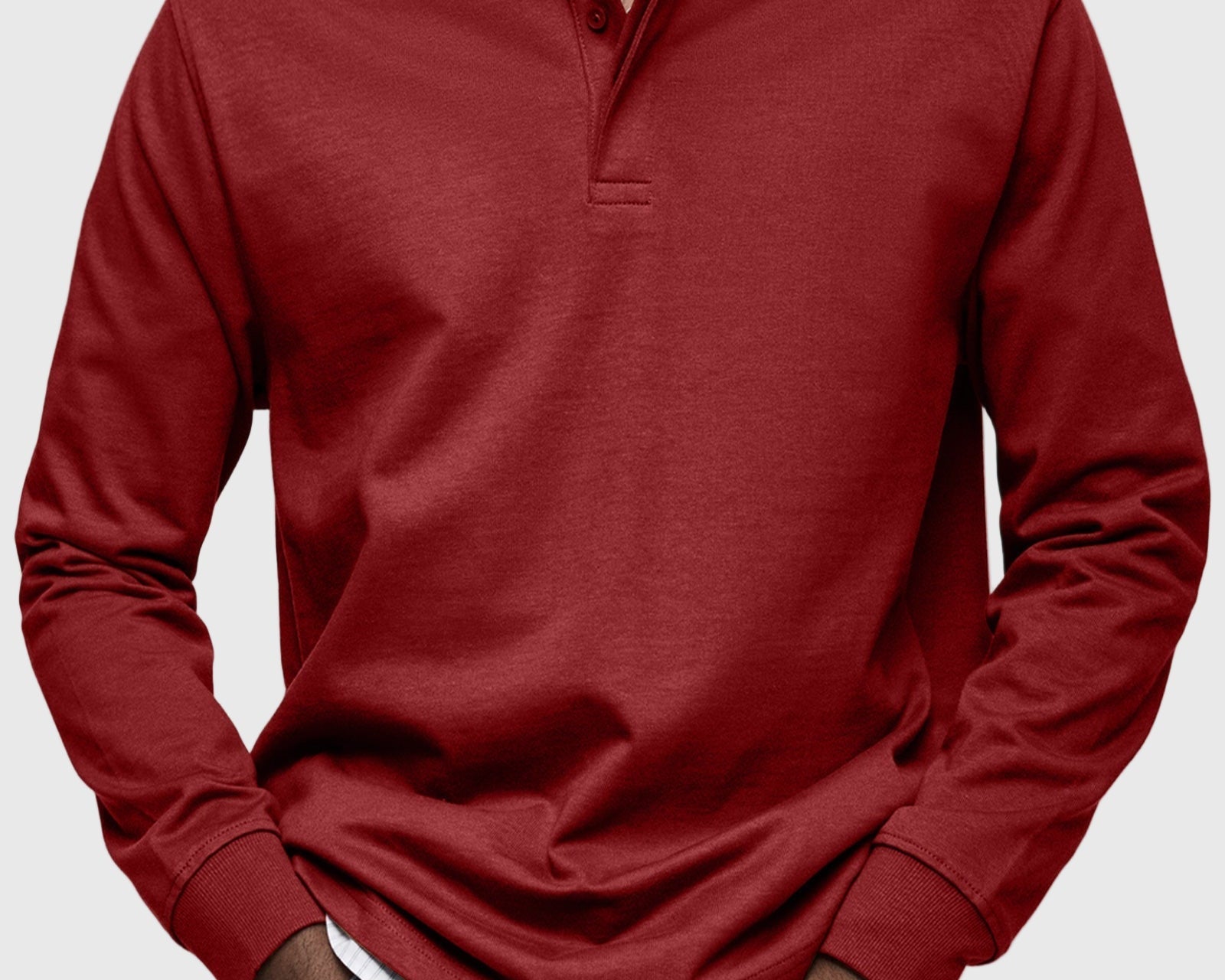 Wilson | Klasická polo košile s dlouhým rukávem 