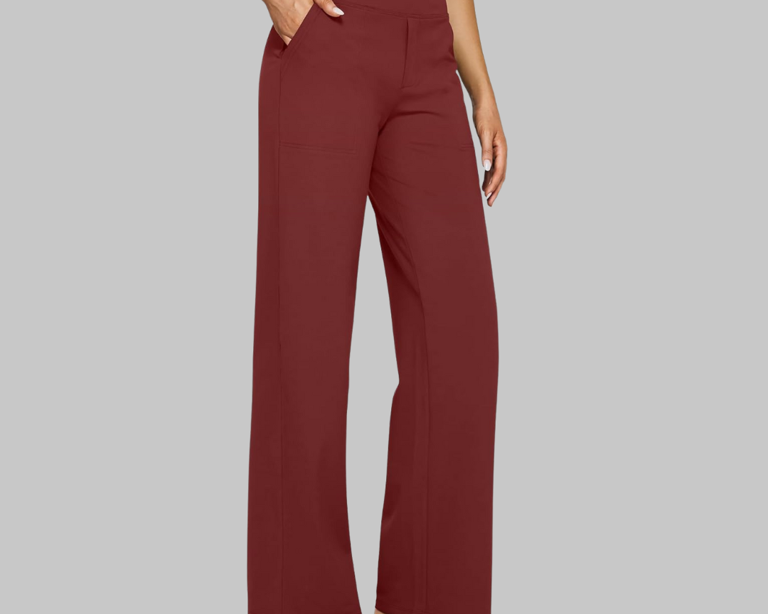 Calista | Elegantní kalhoty z měkkého dresu 