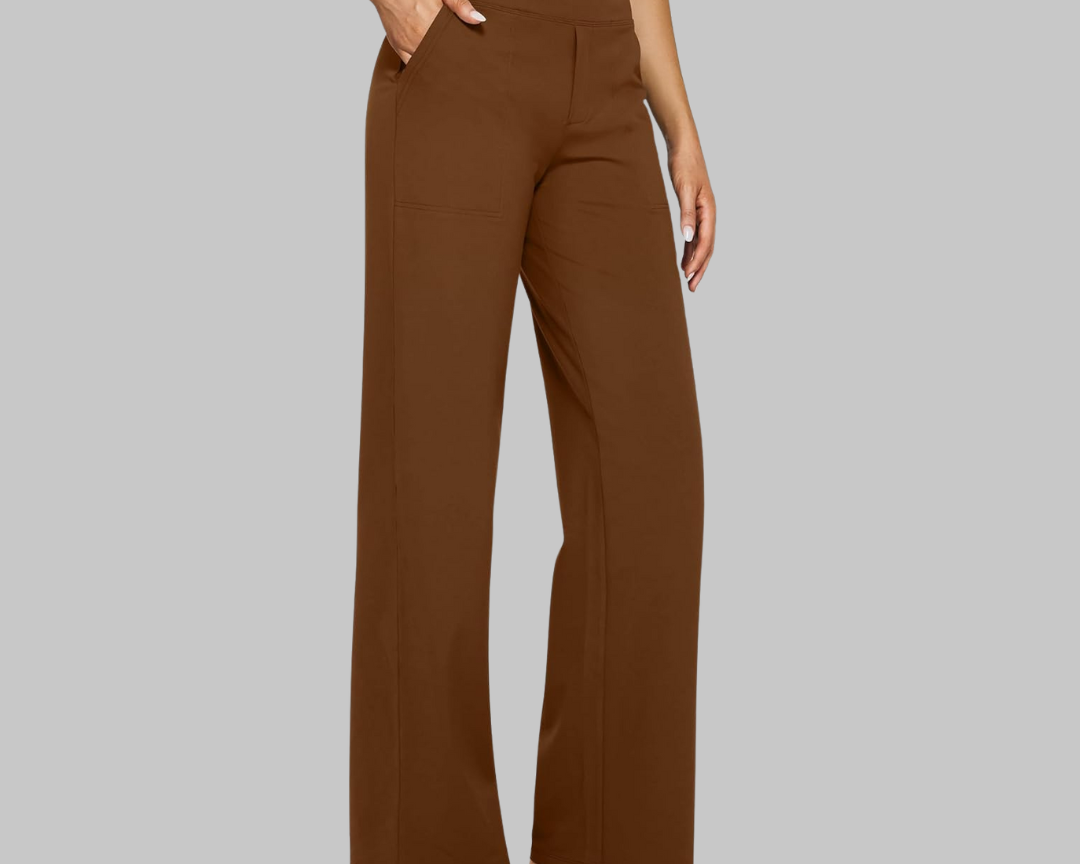 Calista | Elegantní kalhoty z měkkého dresu 