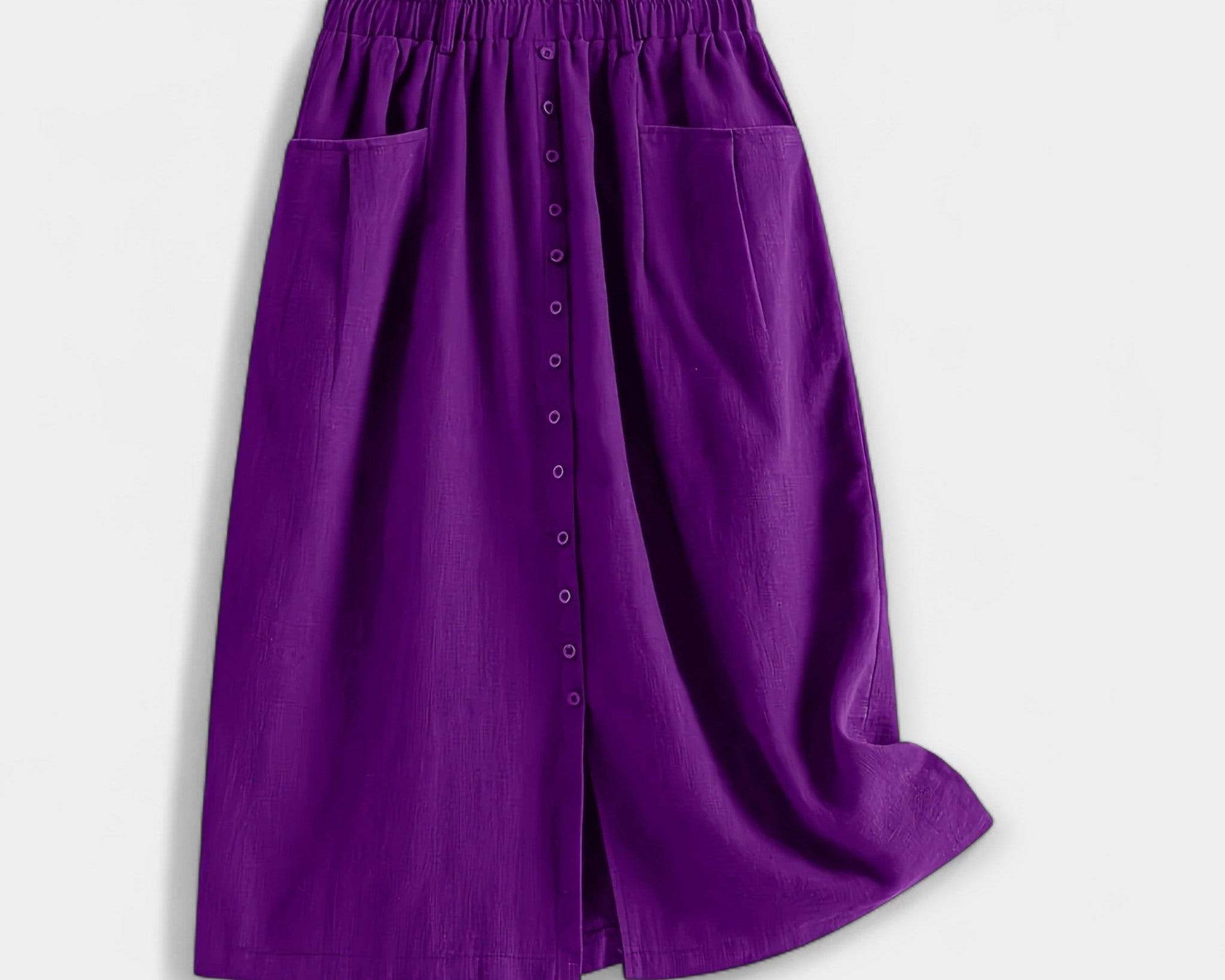 Midi sukně ve vintage stylu