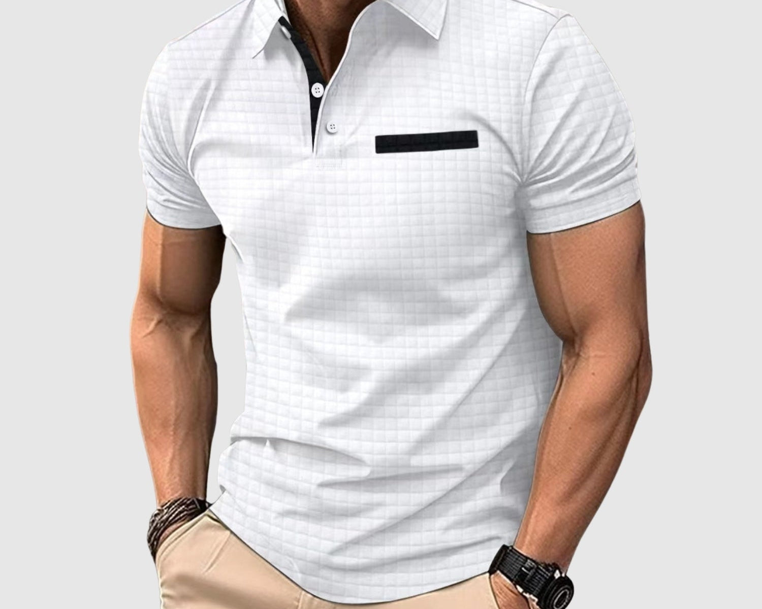 Libuše– Polo styl se strukturovanou texturou 