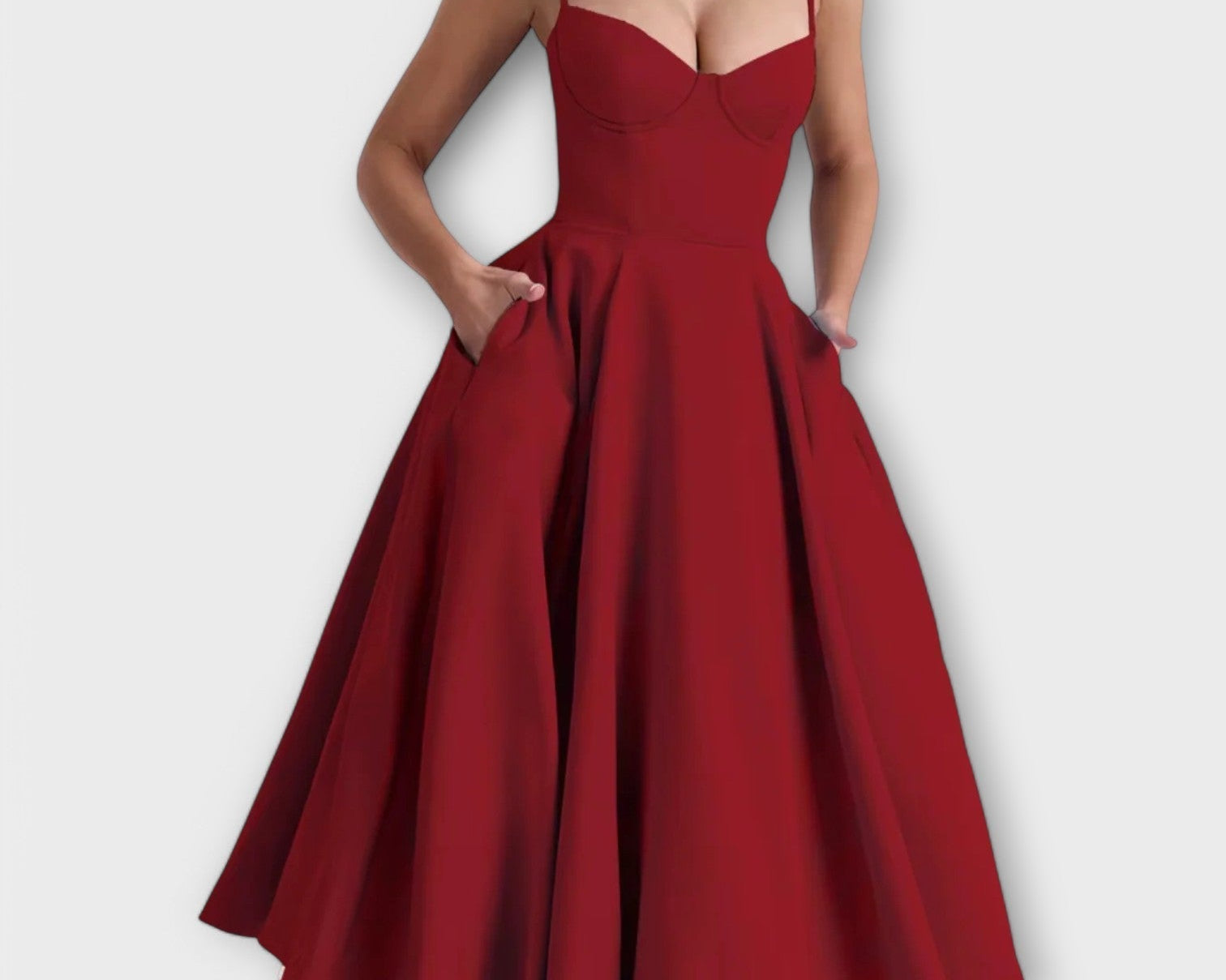 Mélie – Lehká letní šaty s detailem korzetu