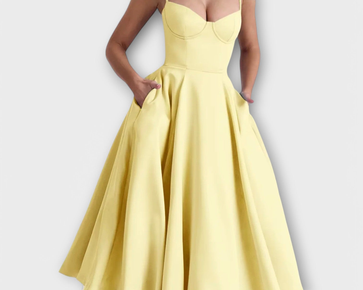 Mélie – Lehká letní šaty s detailem korzetu