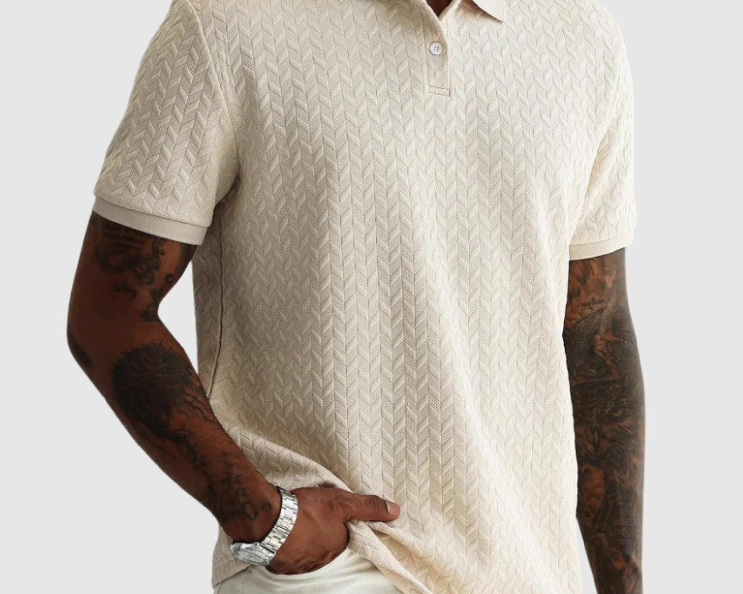 Libuše – Strukturované polo tričko