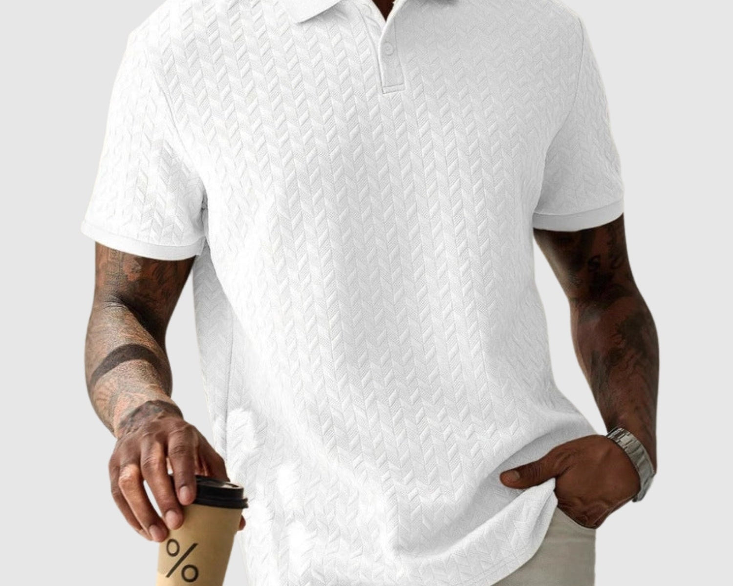 Libuše – Strukturované polo tričko