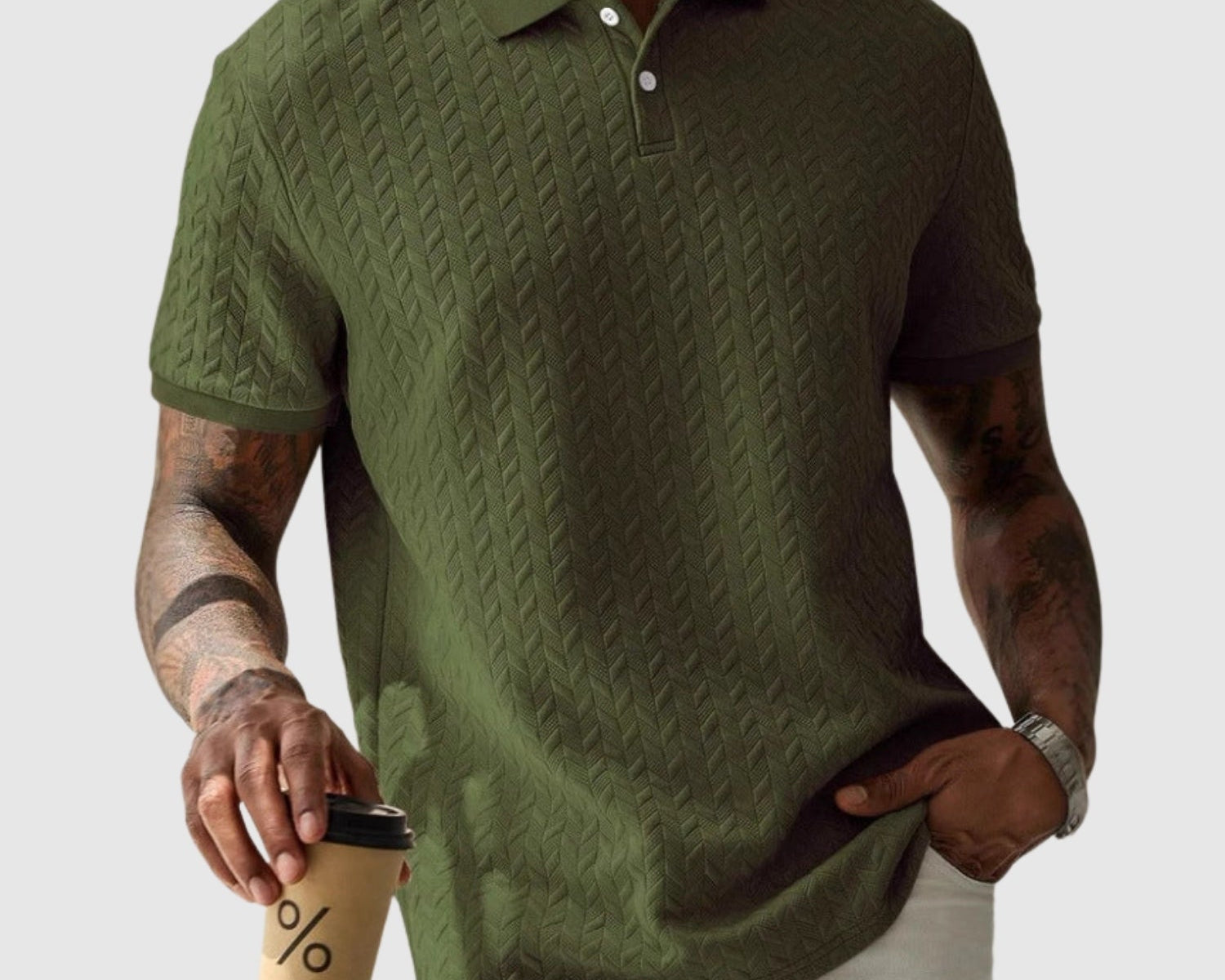 Libuše – Strukturované polo tričko