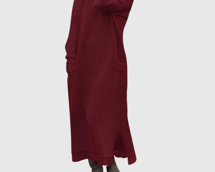 Greta | Teplé a pohodlné zimní šaty s kapsami