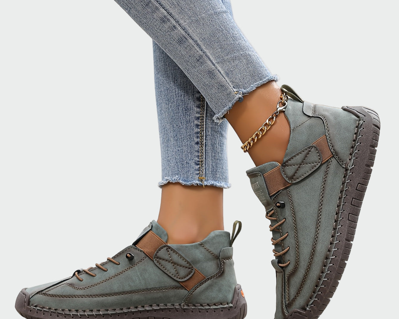 Ortopedické kožené boty