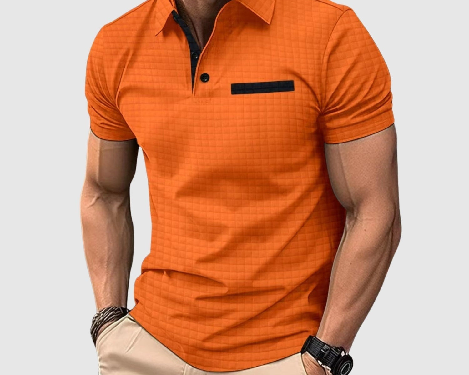 Libuše– Polo styl se strukturovanou texturou 