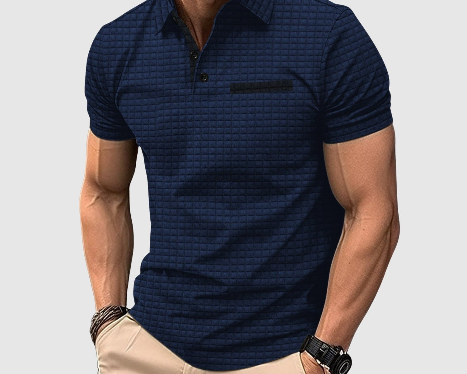 Libuše– Polo styl se strukturovanou texturou 