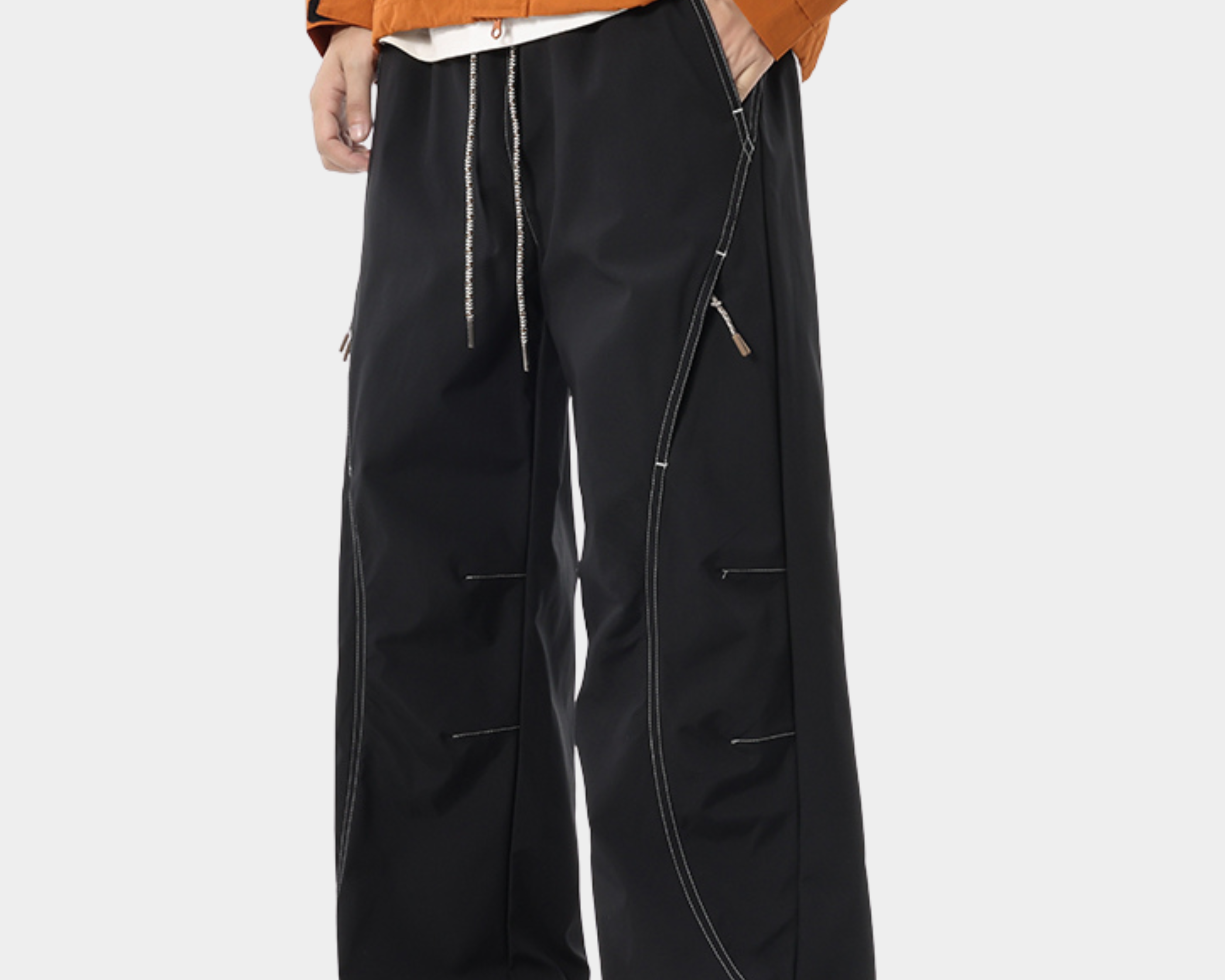 StormGear | Pánské padáčkové kalhoty se zipem