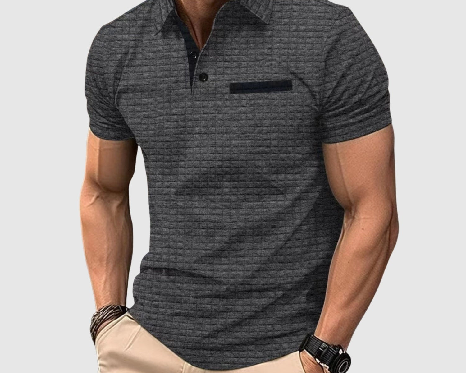 Libuše– Polo styl se strukturovanou texturou 