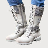 Voděodolné zimní boty do výšky kolen 