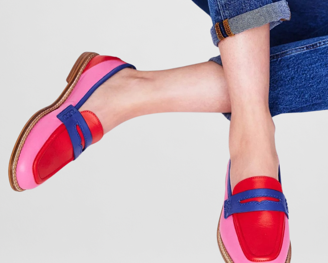 Ivana - Barevné Mokasíny