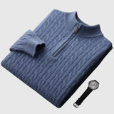 Perla- Pletená polokošile z kašmíru Deneb