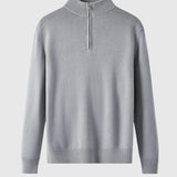 Perla- Svetr se zipem z merino vlny Capri