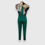 Sada dvou kusů s moderním leopardím vzorem