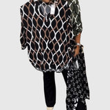 Noor – Halenka s grafickým potiskem