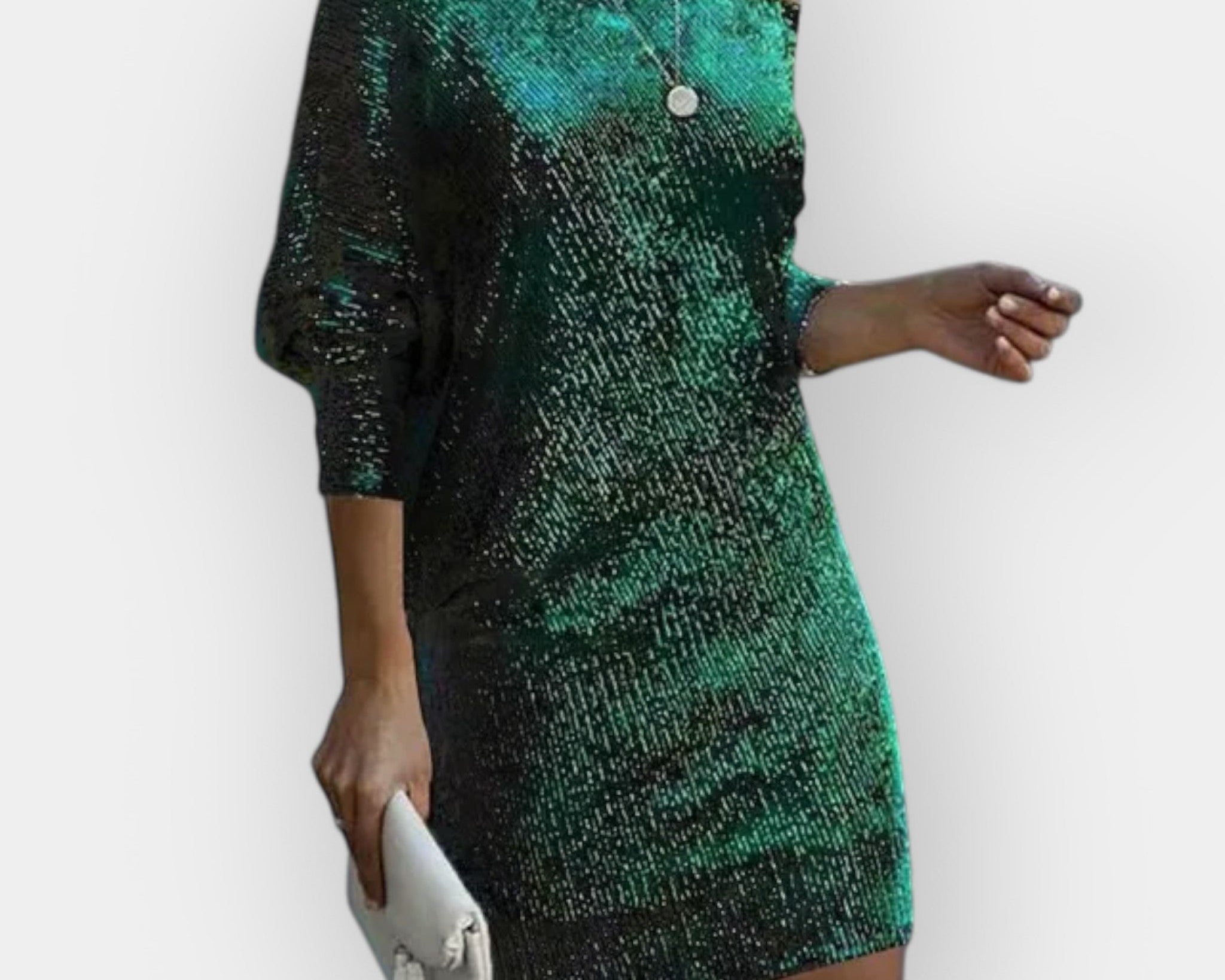 Večerní šaty s flitrmi