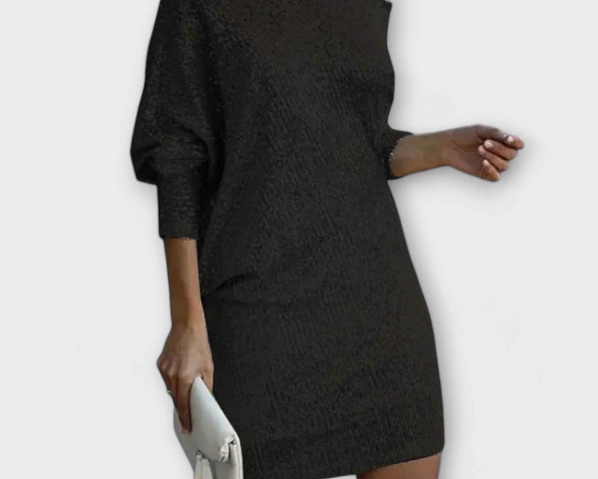 Plesové šaty s flitry a kontrastem 