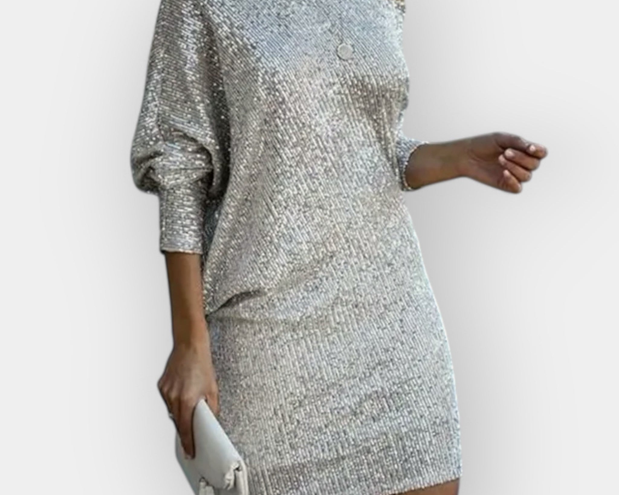 Večerní šaty s flitrmi