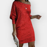 Večerní šaty s flitrmi