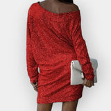 Večerní šaty s flitrmi