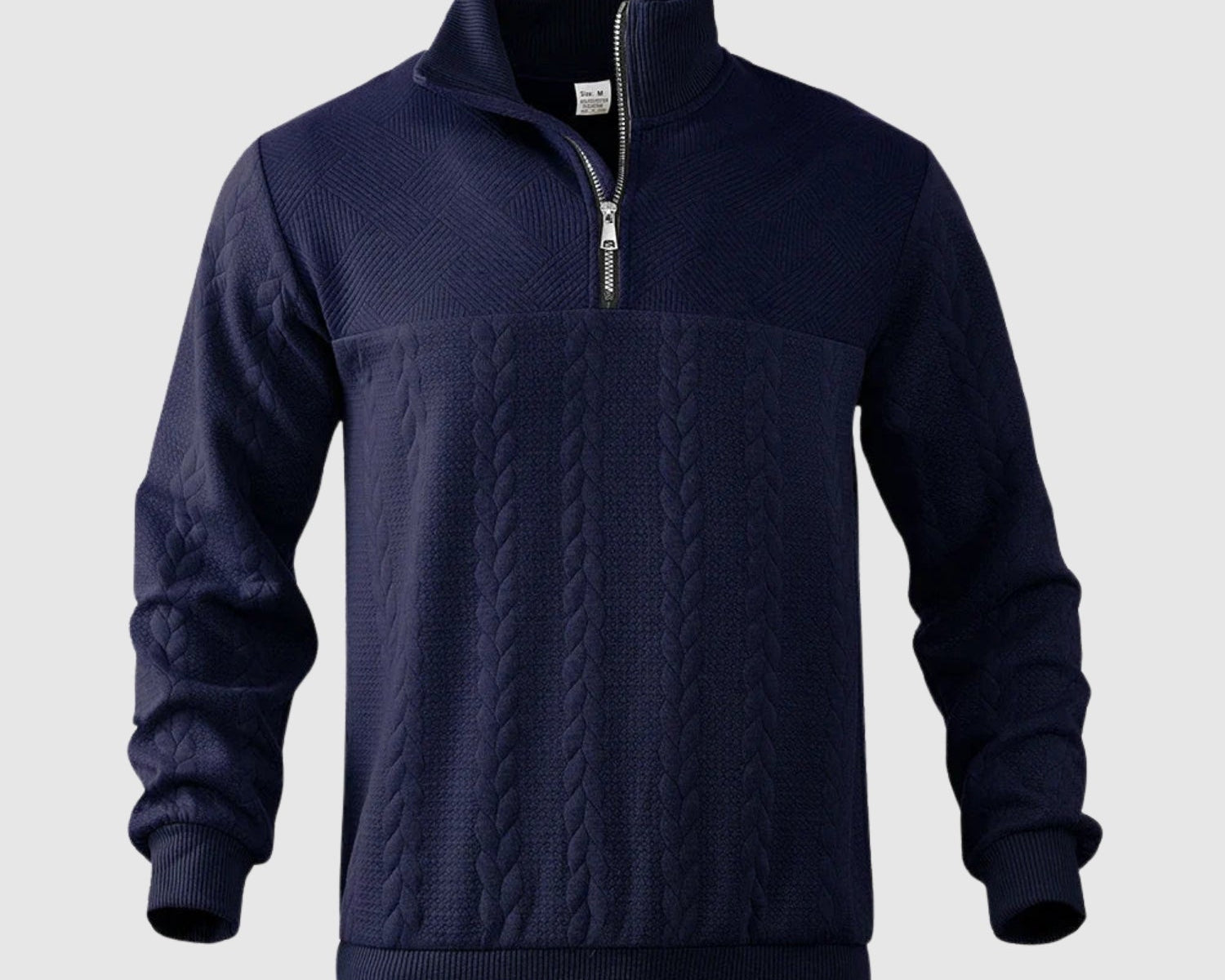 Perla – Prémiový svetr se čtvrtinovým zipem