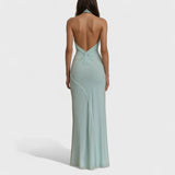 Elyna - Šaty s Halter Výstřihem