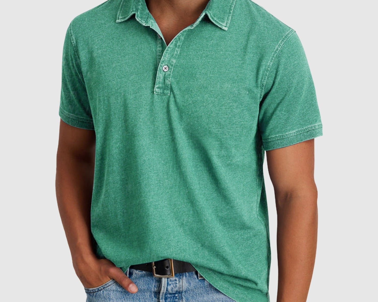 Libuše – Vintage polokošile s knoflíkovou lištou