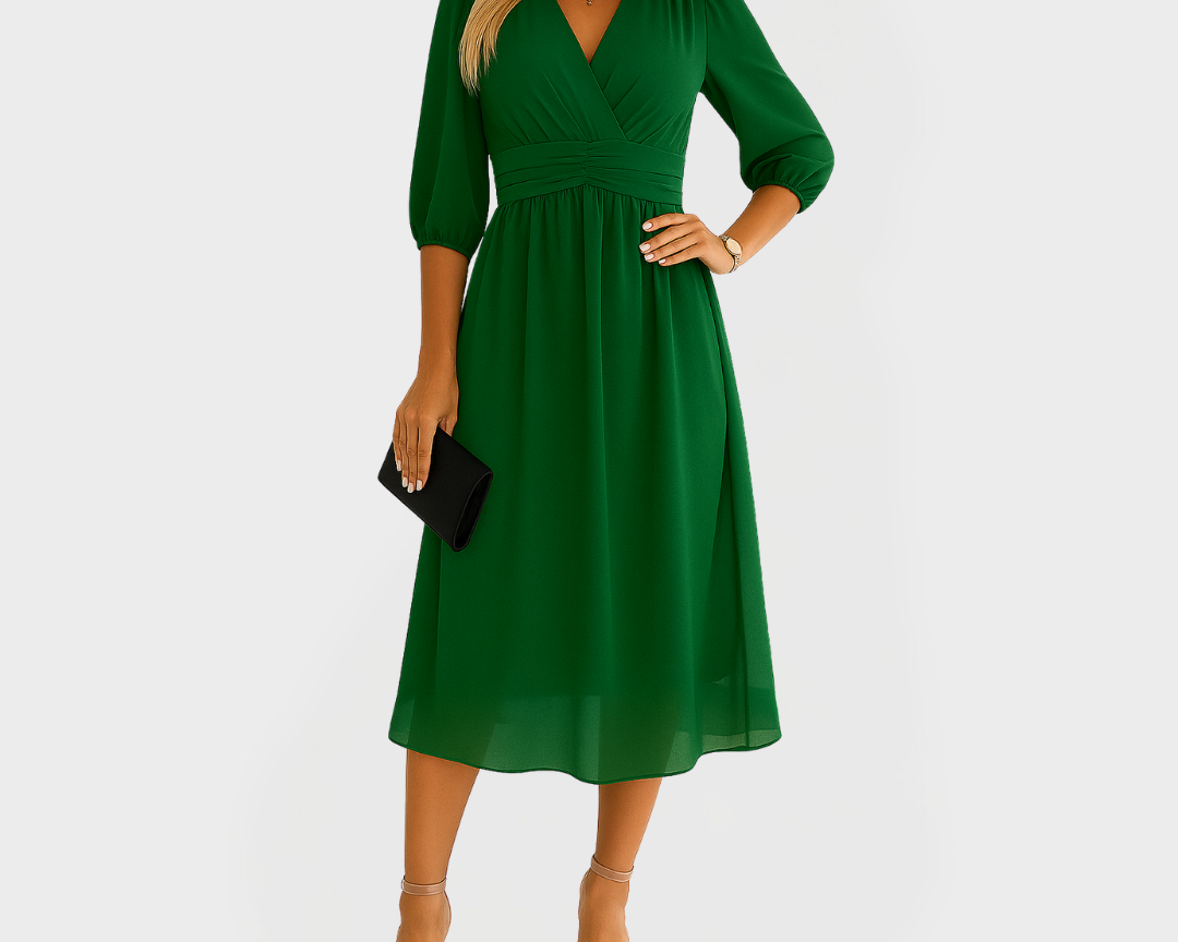 Vzdušné Šaty z Hedvábného Šifonu pro Elegantní Vzhledy