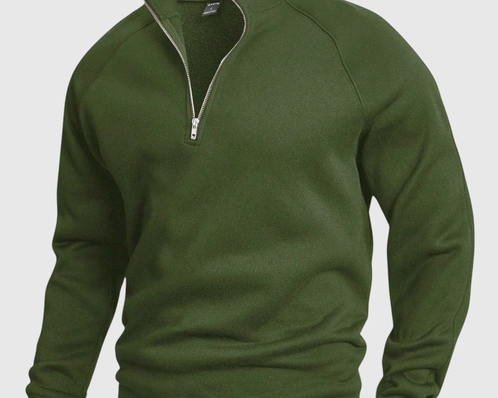 Perla- Premium svetr s polo zipem