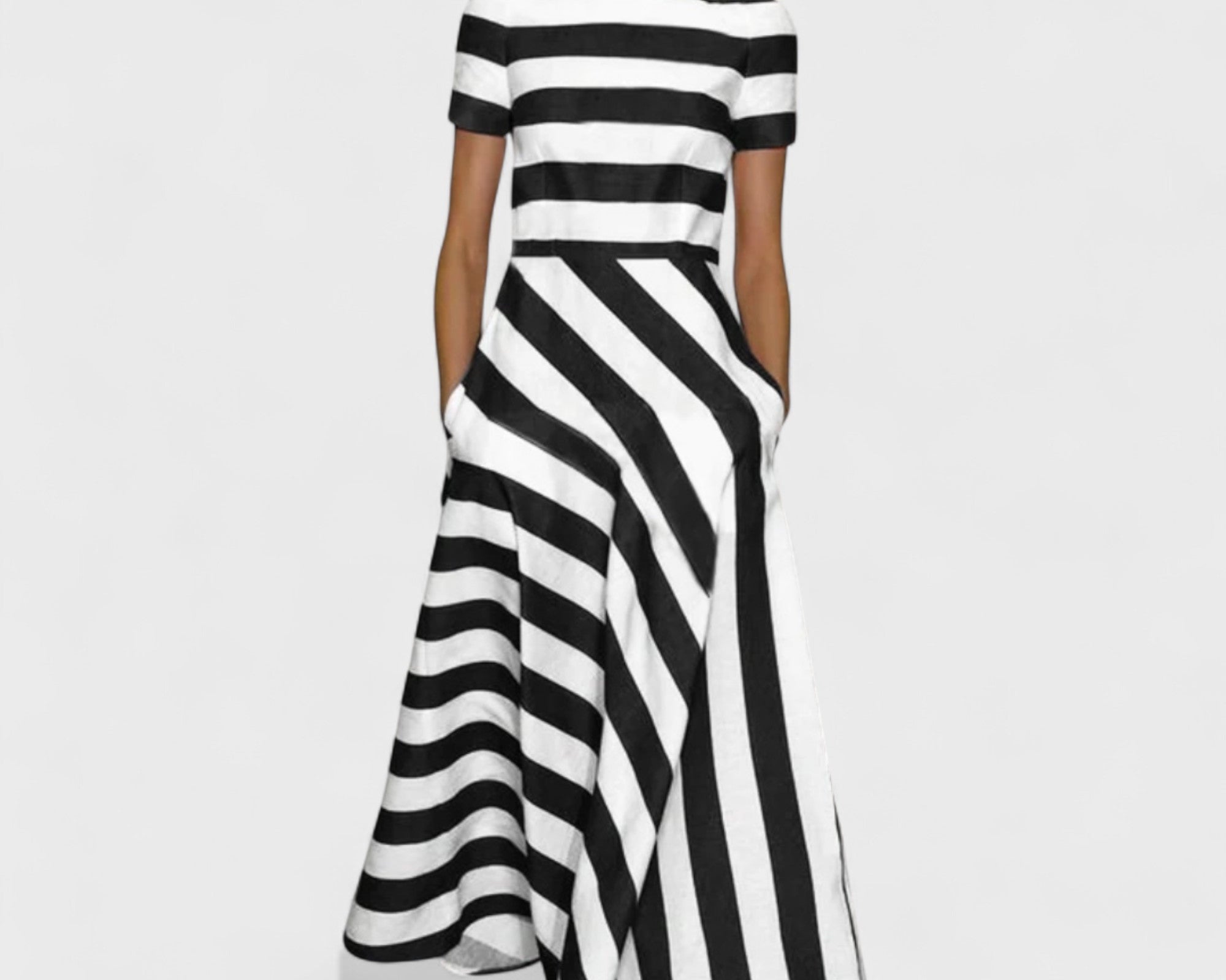 Tereza - Pruhované šaty