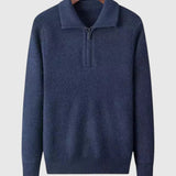 Perla- Kašmírový svetr se čtvrtým zipem Gstaad