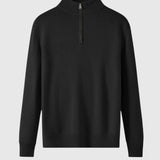 Perla- Svetr se zipem z merino vlny Capri