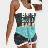 Letní sada s palmami