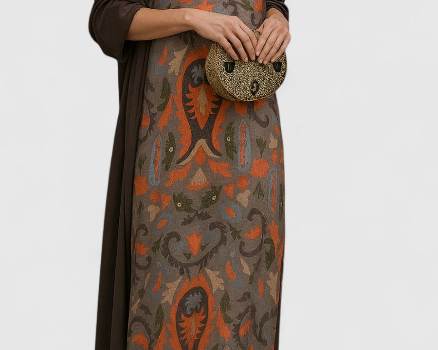 Mikaella - Elegantní Dlouhé Šaty 