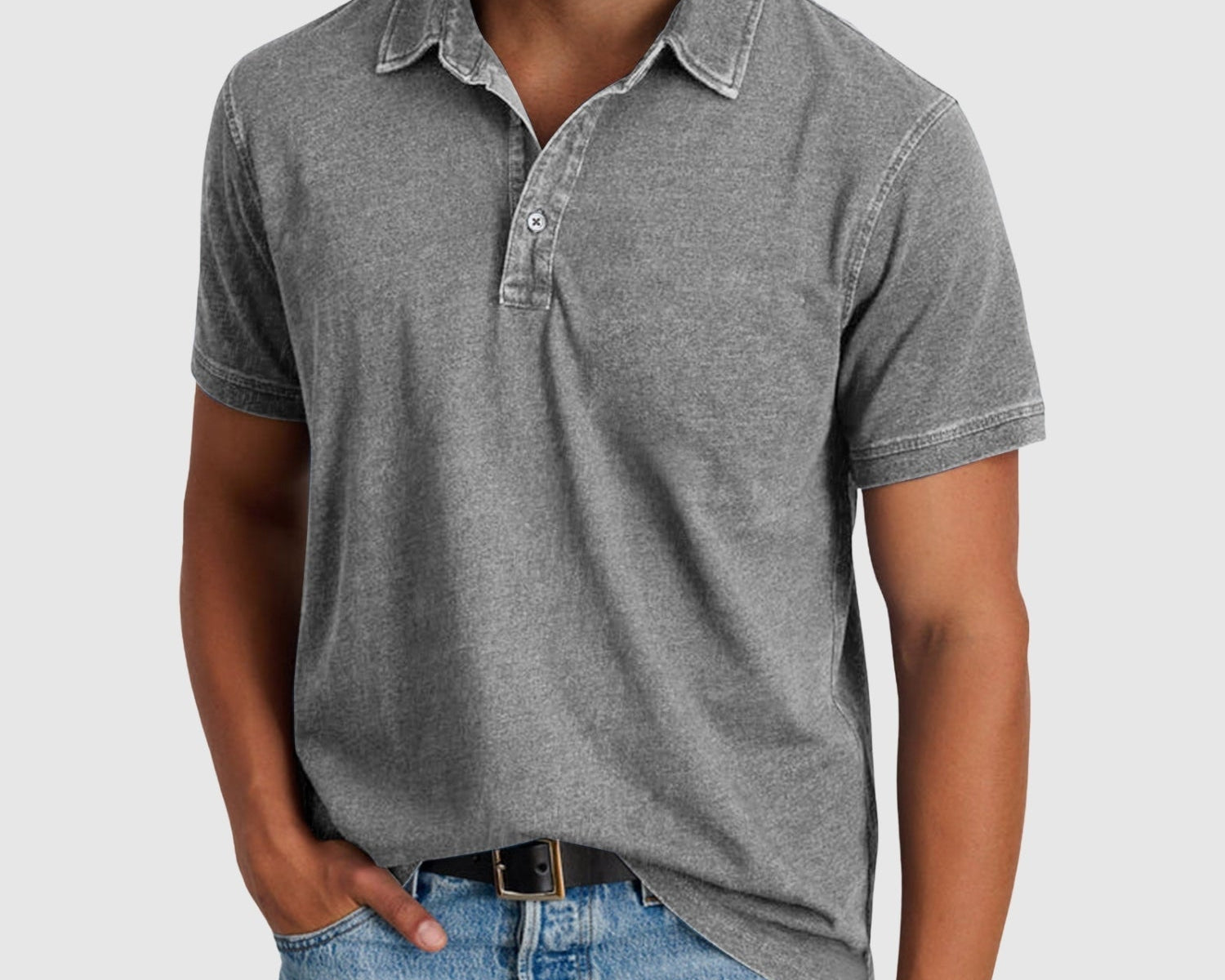 Libuše – Vintage polokošile s knoflíkovou lištou