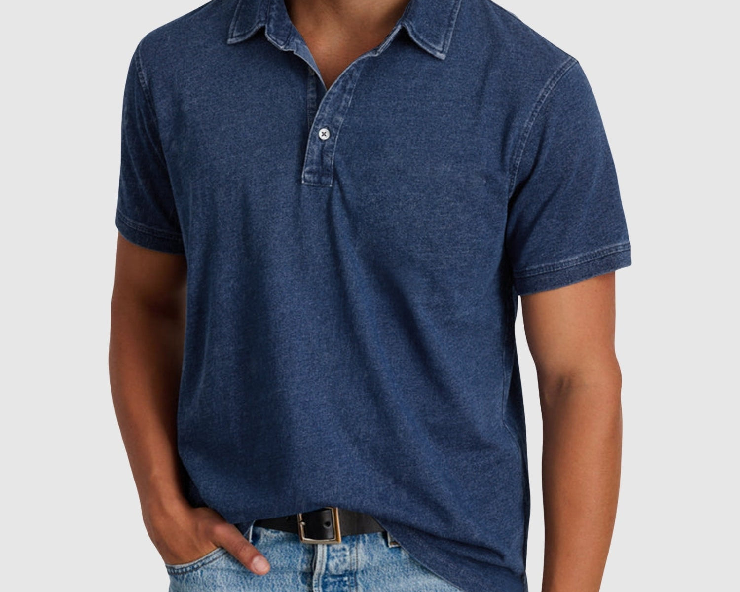 Libuše – Vintage polokošile s knoflíkovou lištou