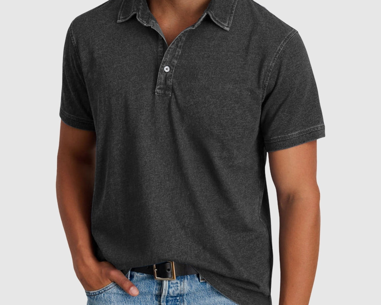 Libuše – Vintage polokošile s knoflíkovou lištou