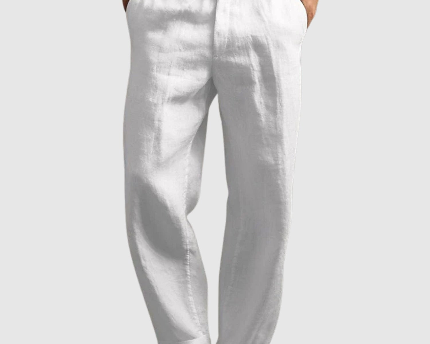 Libuše- Letní kalhoty z bavlny a lnu