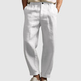 Libuše- Letní kalhoty z bavlny a lnu