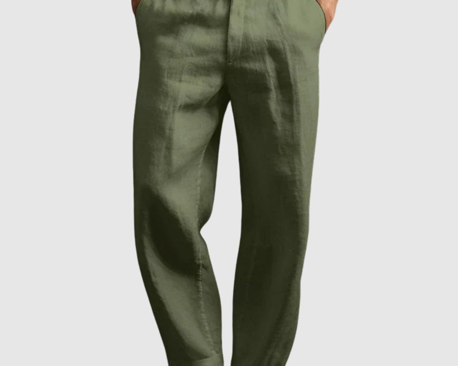 Libuše- Letní kalhoty z bavlny a lnu