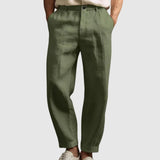 Libuše- Letní kalhoty z bavlny a lnu