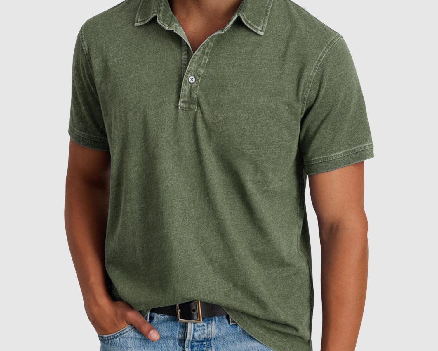 Libuše – Vintage polokošile s knoflíkovou lištou