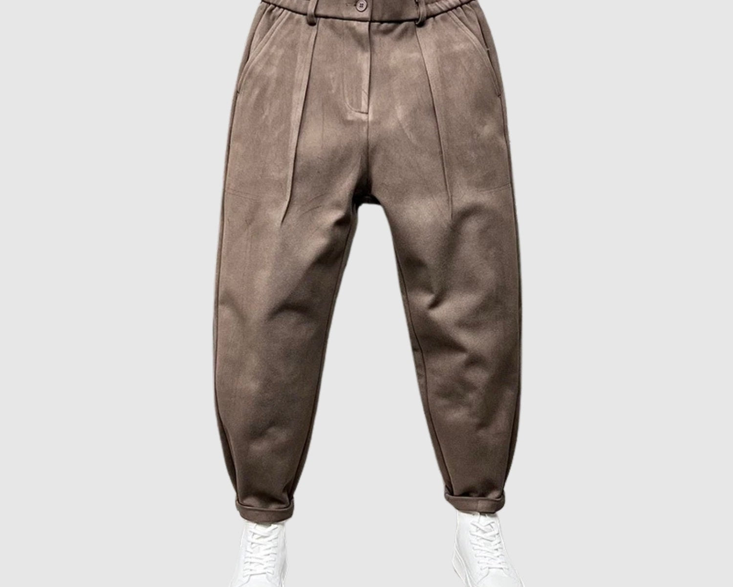 Libuše– Elegantní kalhoty s puntíkovým vzorem