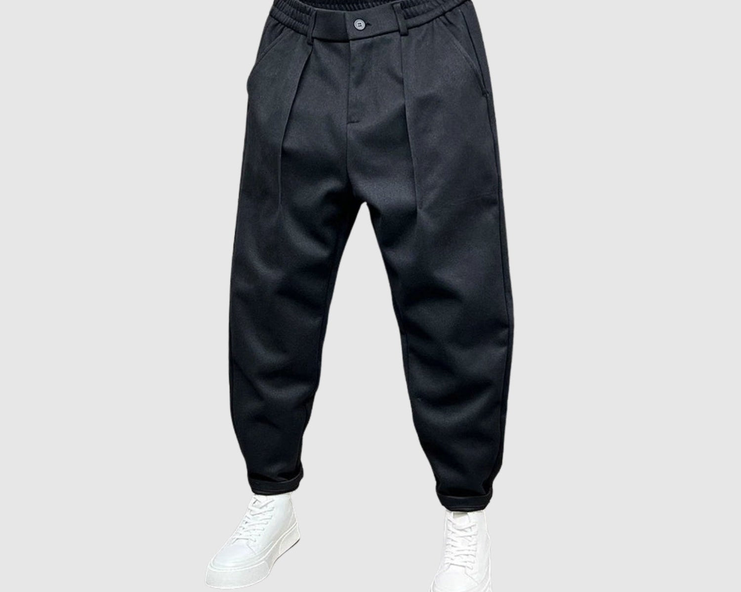 Libuše– Elegantní kalhoty s puntíkovým vzorem