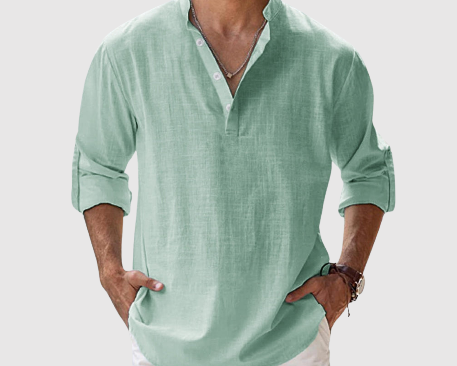 Libuše – Prodyšná lněná košile